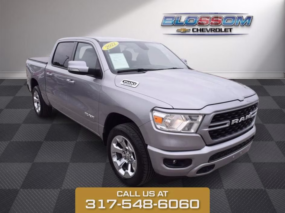 2022 Billet Silver Metallic Ram 1500 Big Horn/Lone Star 4X4 Truck