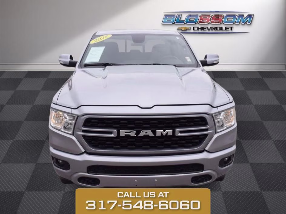 2022 Billet Silver Metallic Ram 1500 Big Horn/Lone Star 4X4 Truck