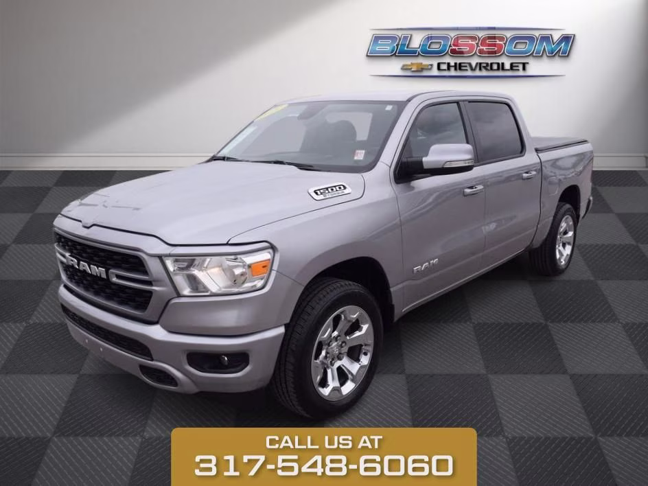 2022 Billet Silver Metallic Ram 1500 Big Horn/Lone Star 4X4 Truck