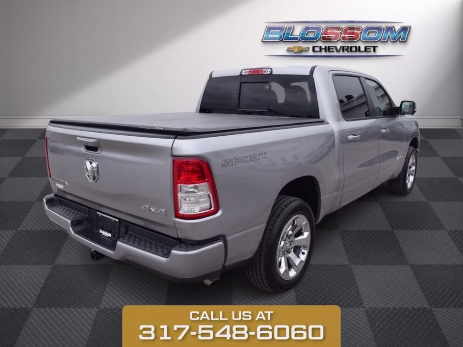 2022 Billet Silver Metallic Ram 1500 Big Horn/Lone Star 4X4 Truck