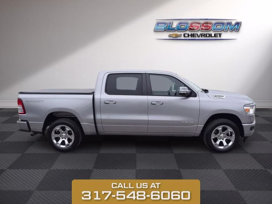 2022 Billet Silver Metallic Ram 1500 Big Horn/Lone Star 4X4 Truck