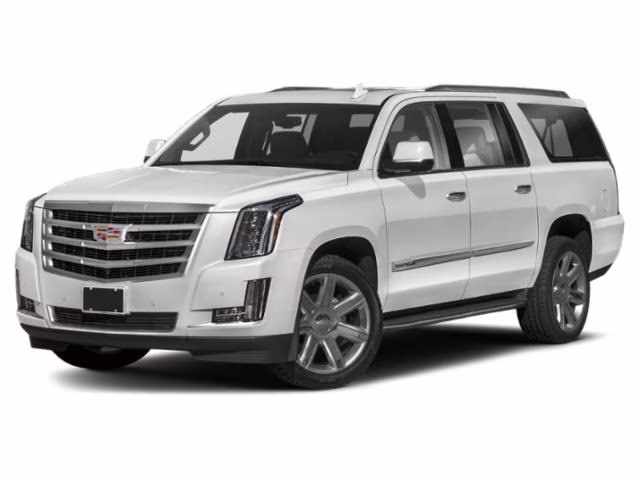 2020 Crystal White Tricoat Cadillac Escalade ESV Luxury 4X4 SUV