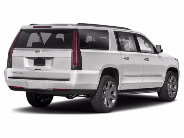 2020 Crystal White Tricoat Cadillac Escalade ESV Luxury 4X4 SUV