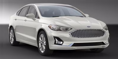 2020 Blue Metallic Ford Fusion SE FWD Sedan