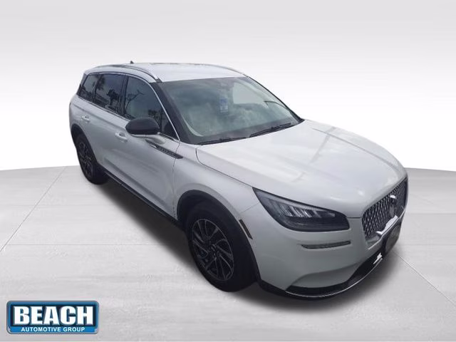 2020 Pristine White Lincoln Corsair Standard FWD SUV