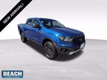 2019 Lightning Blue Ford Ranger XLT RWD Truck