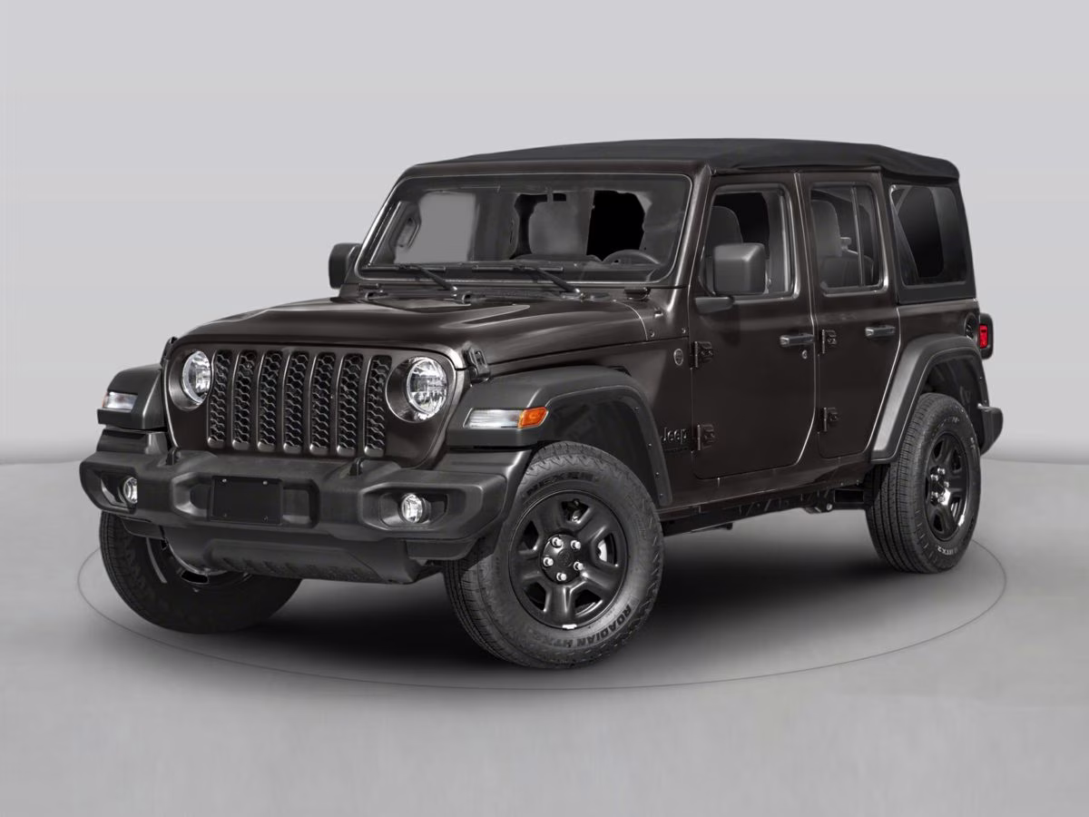 2024 Bright White Clearcoat Jeep Wrangler Sahara 4X4 SUV