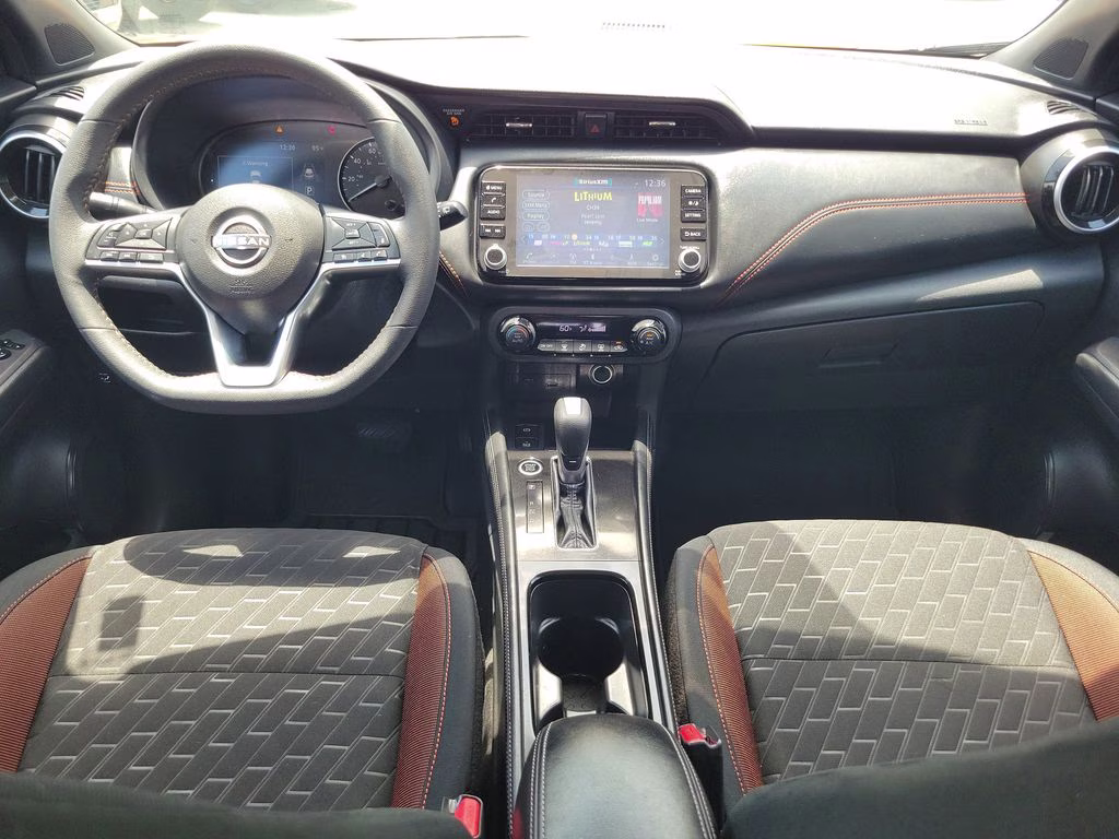 2023 Monarch Orange Metallic/Super Black Nissan Kicks SR FWD SUV