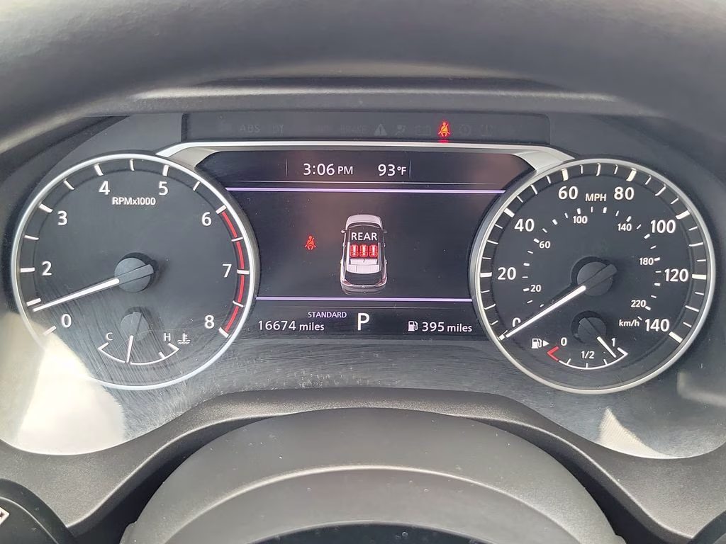 2023 Pearl White Tricoat Nissan Rogue SV FWD SUV