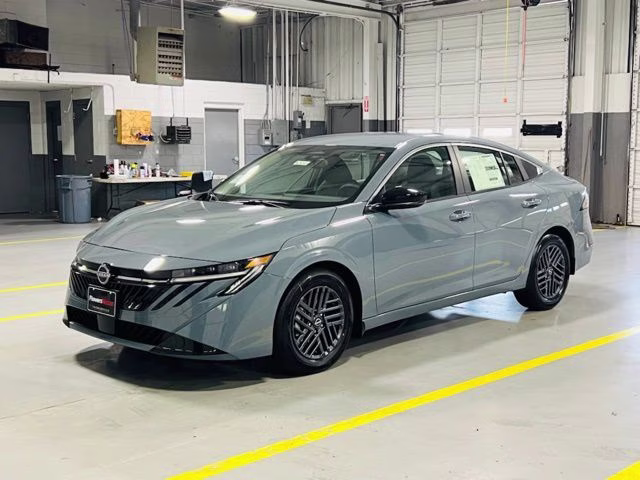 2026 Atlantic Gray Metallic Nissan Sentra SV FWD Sedan