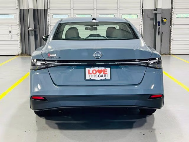 2026 Atlantic Gray Metallic Nissan Sentra SV FWD Sedan