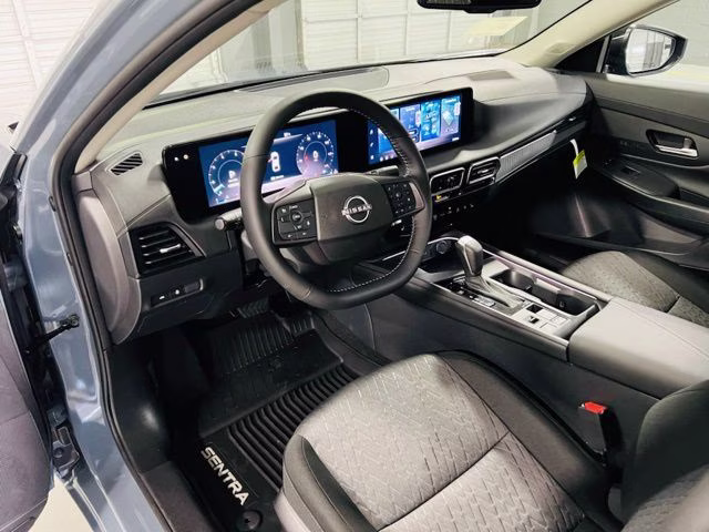 2026 Atlantic Gray Metallic Nissan Sentra SV FWD Sedan