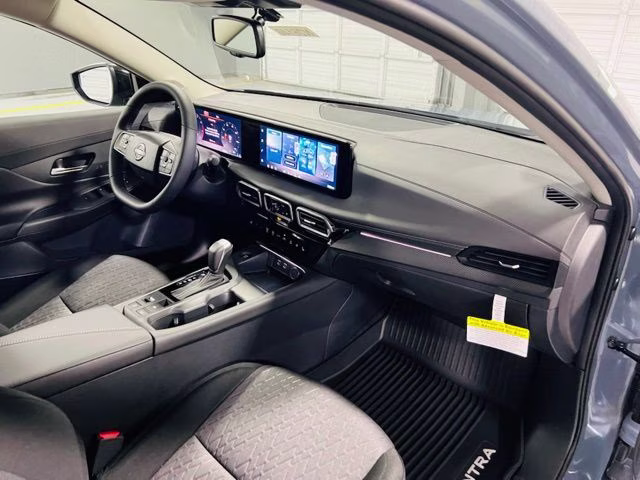 2026 Atlantic Gray Metallic Nissan Sentra SV FWD Sedan