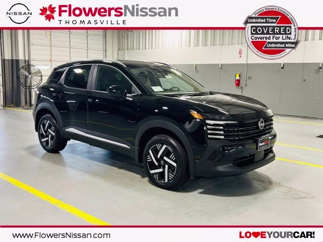 2026 Super Black Nissan Kicks SV FWD SUV