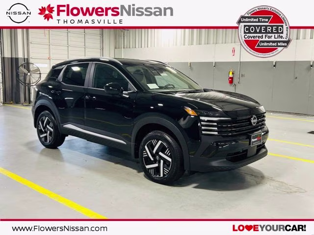 2026 Super Black Nissan Kicks SV FWD SUV