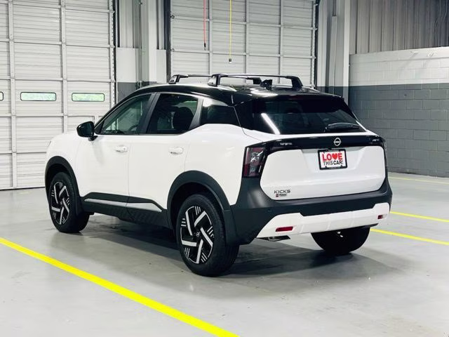 2026 Aspen White/Super Black Nissan Kicks SV FWD SUV