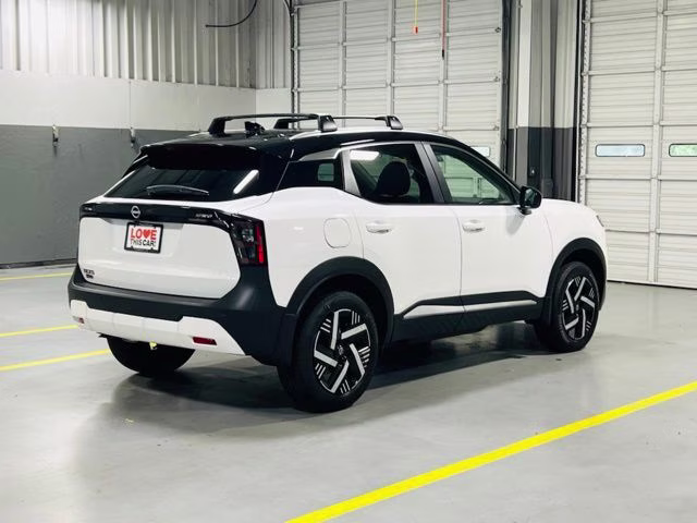 2026 Aspen White/Super Black Nissan Kicks SV FWD SUV