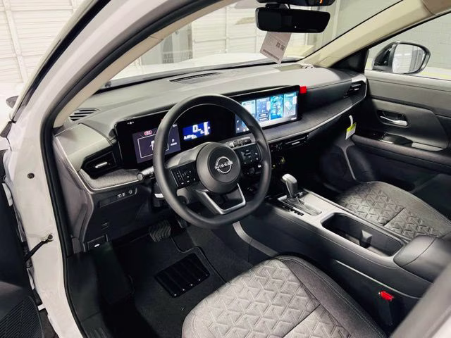 2026 Aspen White/Super Black Nissan Kicks SV FWD SUV