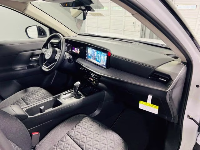 2026 Aspen White/Super Black Nissan Kicks SV FWD SUV