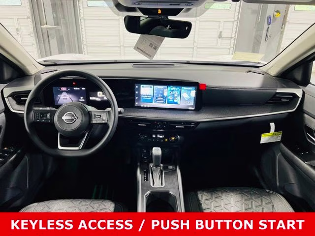 2026 Aspen White/Super Black Nissan Kicks SV FWD SUV
