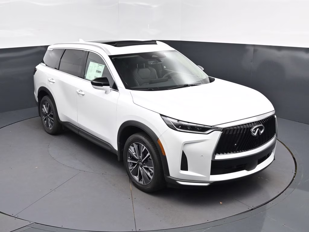 2027 White INFINITI QX60 LUXE FWD