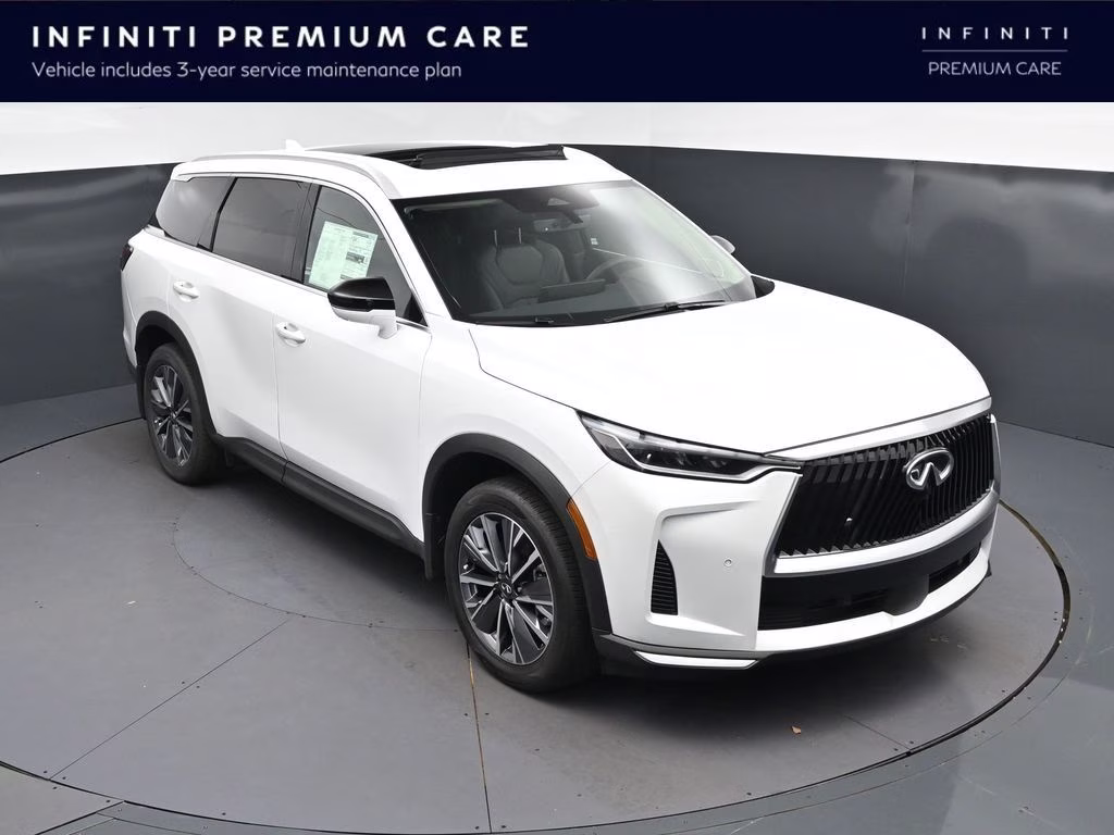 2027 White INFINITI QX60 LUXE FWD SUV