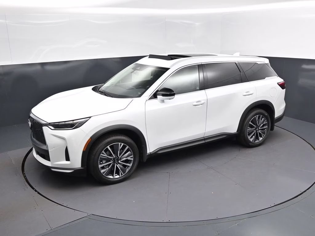 2027 White INFINITI QX60 LUXE FWD