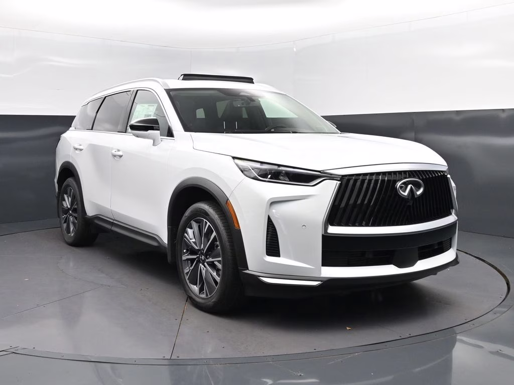2027 White INFINITI QX60 LUXE FWD