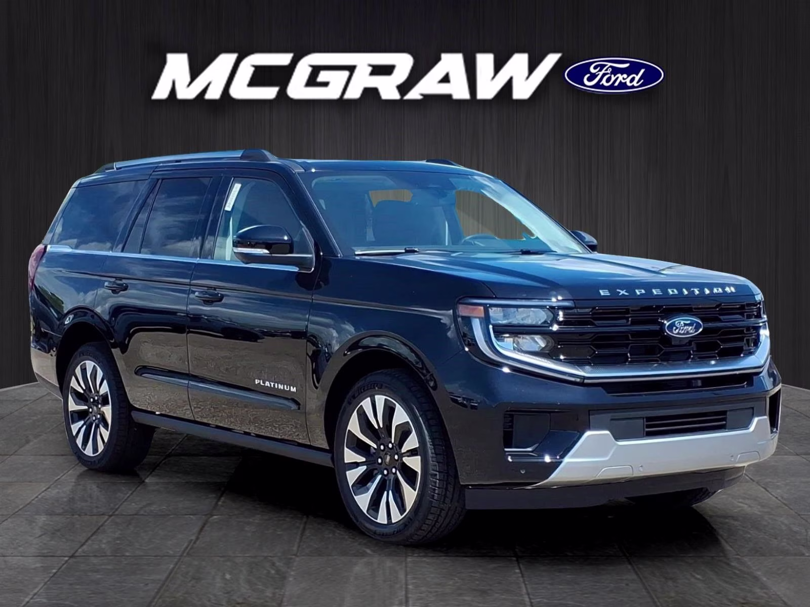 2026 Black Metallic Ford Expedition Platinum 4X4 SUV