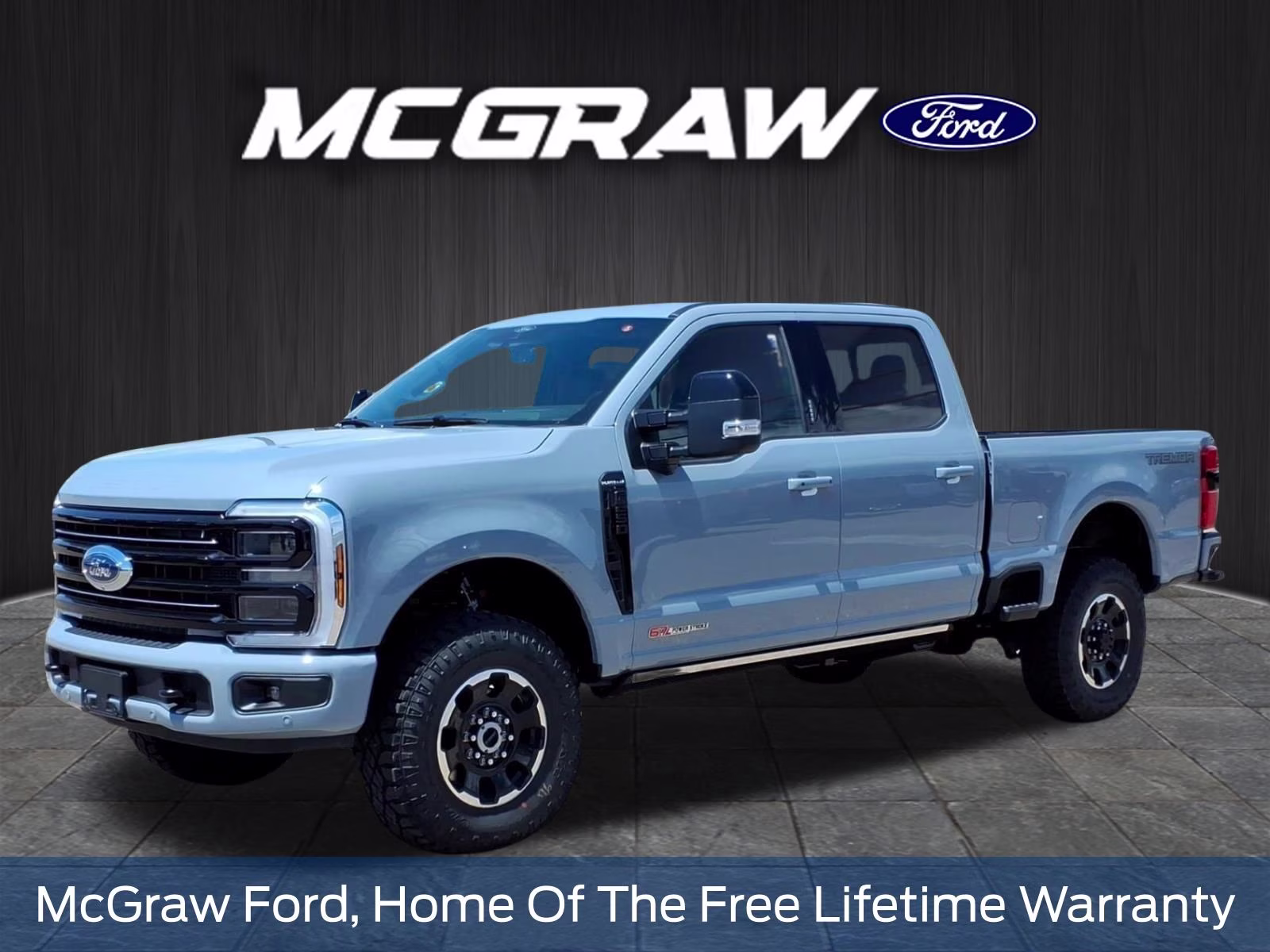 2026 Gray Metallic Ford Super Duty F-250 SRW Platinum 4X4 Truck