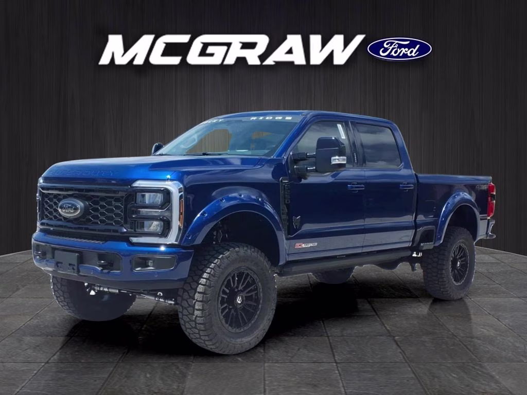 2026 Argon Blue Metallic Ford Super Duty F-250 SRW LARIAT 4X4 Truck