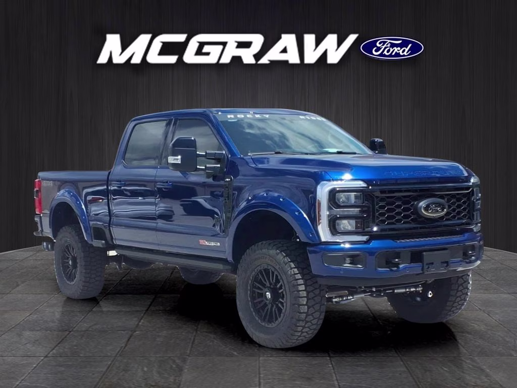 2026 Argon Blue Metallic Ford Super Duty F-250 SRW LARIAT 4X4 Truck