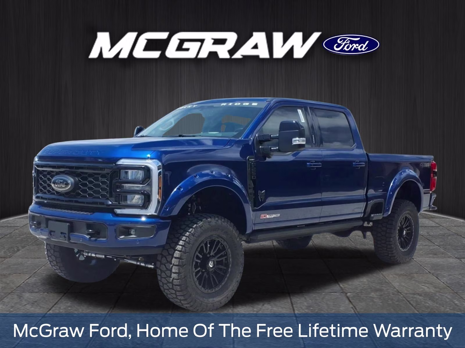 2026 Blue Metallic Ford Super Duty F-250 SRW Rock Ridge 4X4 Truck