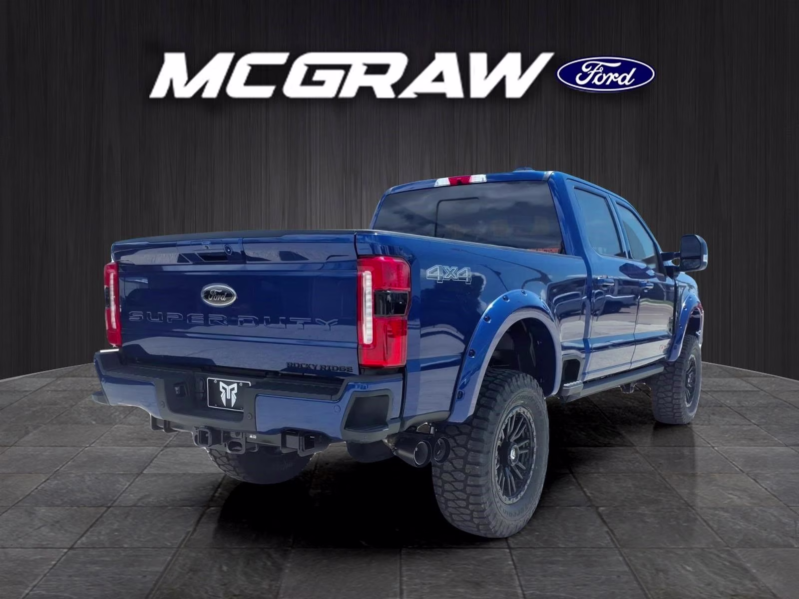 2026 Blue Metallic Ford Super Duty F-250 SRW Rock Ridge 4X4 Truck