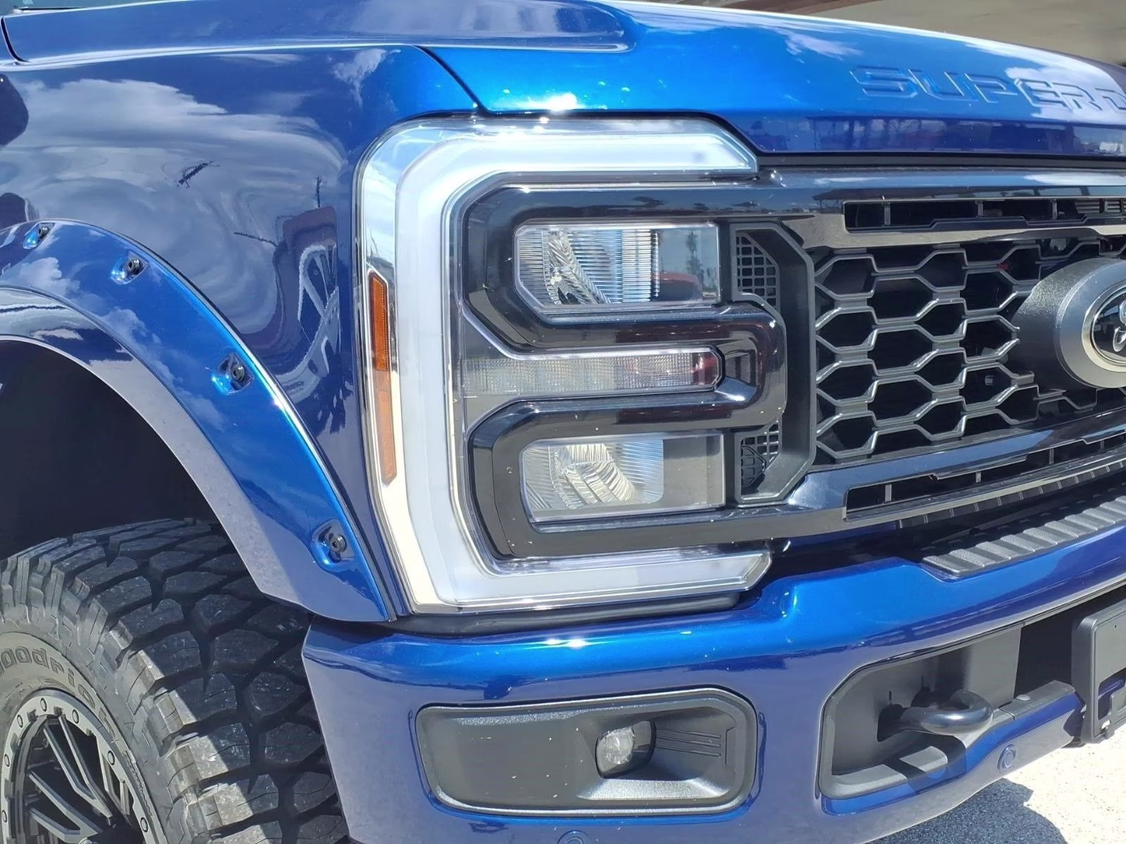 2026 Blue Metallic Ford Super Duty F-250 SRW Rock Ridge 4X4 Truck
