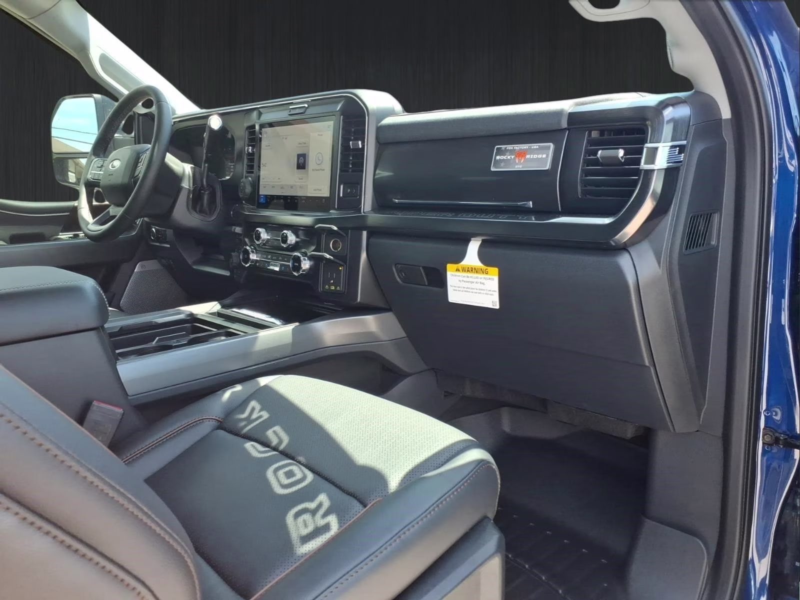 2026 Blue Metallic Ford Super Duty F-250 SRW Rock Ridge 4X4 Truck
