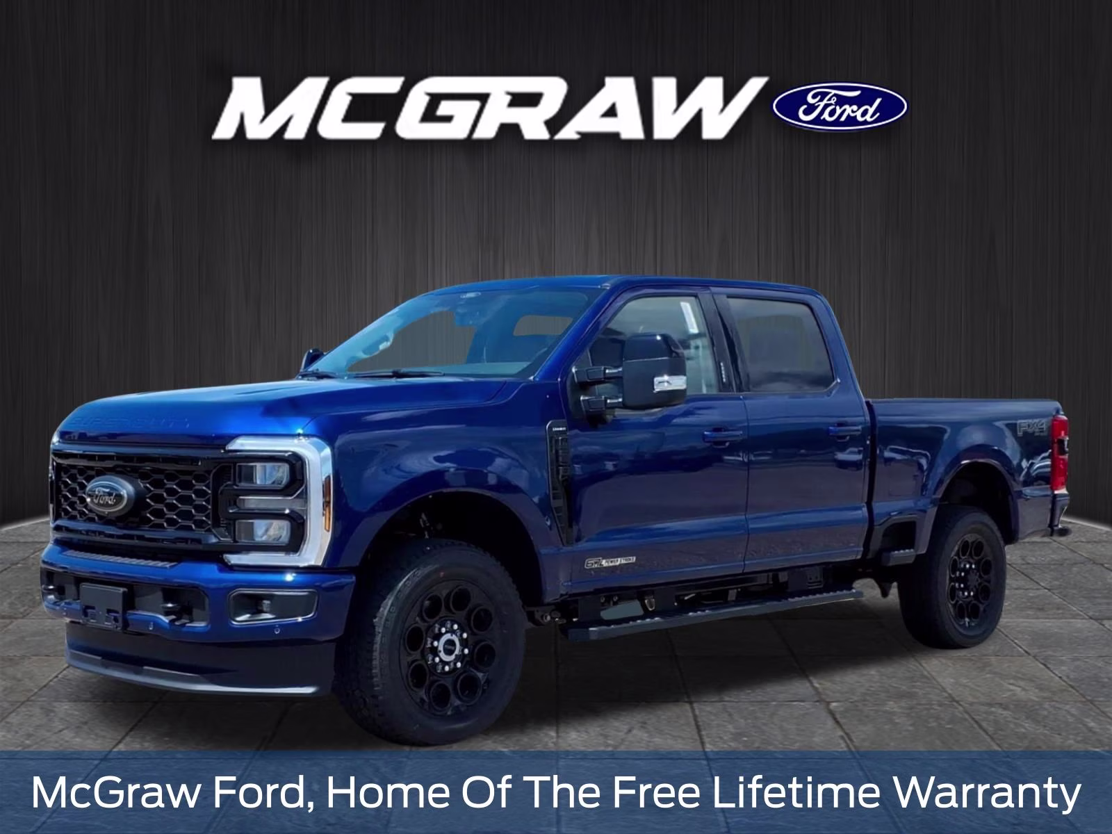 2026 Blue Metallic Ford Super Duty F-250 SRW Lariat 4X4 Truck