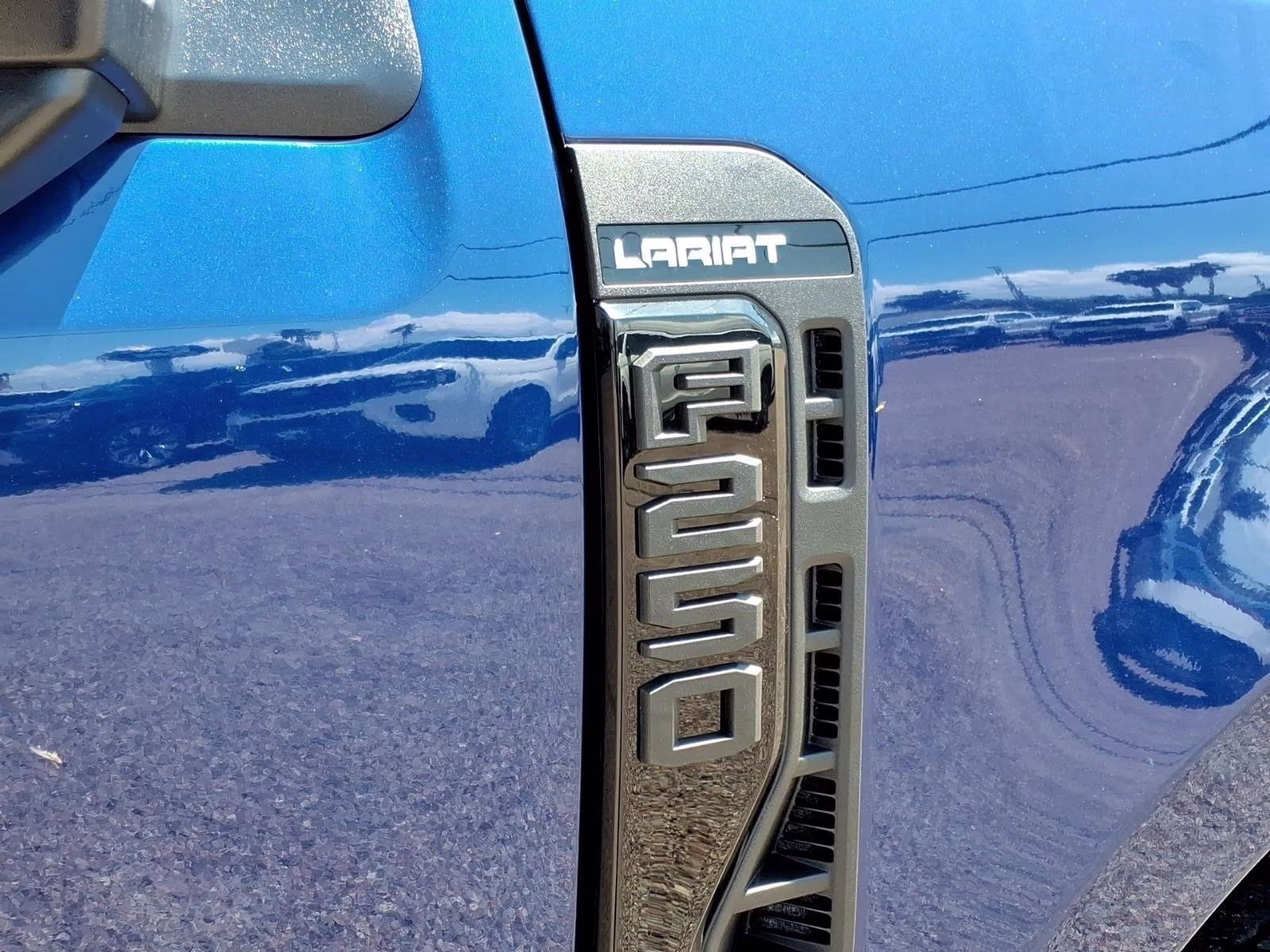 2026 Blue Metallic Ford Super Duty F-250 SRW Lariat 4X4 Truck