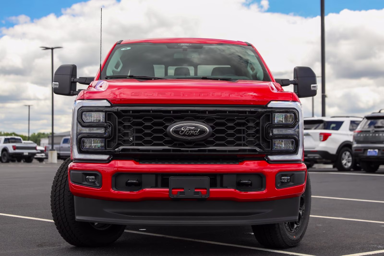 2026 Race Red Ford Super Duty F-250 SRW XLT 4X4 Truck