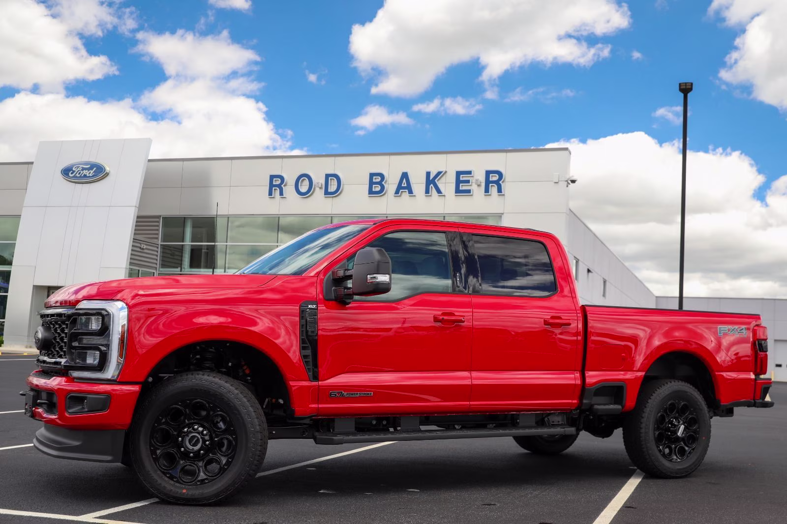 2026 Race Red Ford Super Duty F-250 SRW XLT 4X4 Truck
