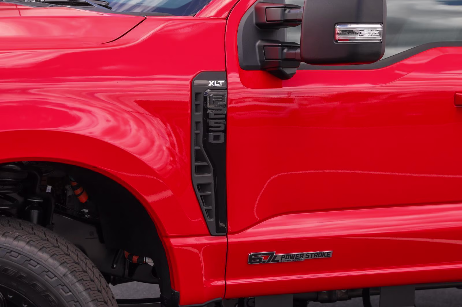 2026 Race Red Ford Super Duty F-250 SRW XLT 4X4 Truck