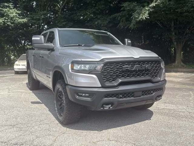 2025 Billet Silver Metallic Clearcoat Ram 1500 Rebel 4X4 Truck