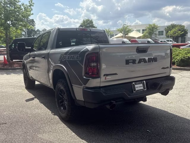 2025 Billet Silver Metallic Clearcoat Ram 1500 Rebel 4X4 Truck