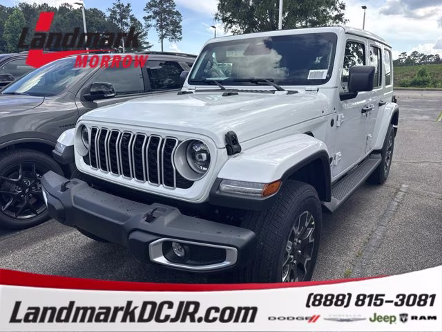 2026 Bright White Clearcoat Jeep Wrangler Sahara 4X4 Convertible