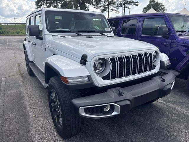 2026 Bright White Clearcoat Jeep Wrangler Sahara 4X4 Convertible
