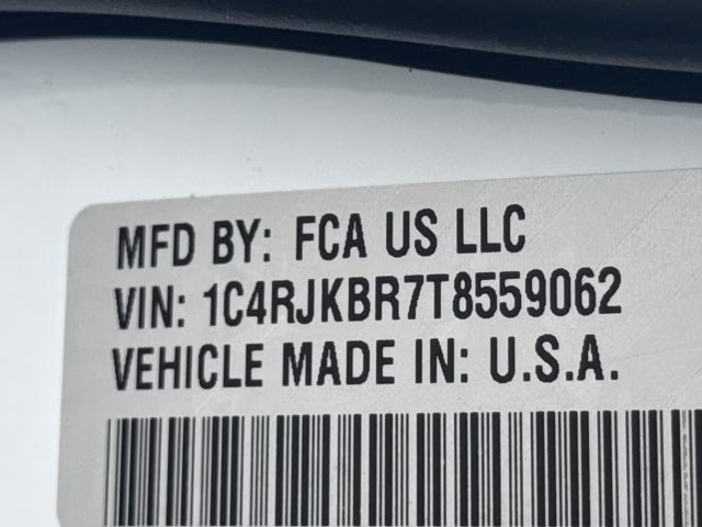 2026 Bright White Clearcoat Jeep Grand Cherokee L Limited Reserve 4X4 SUV