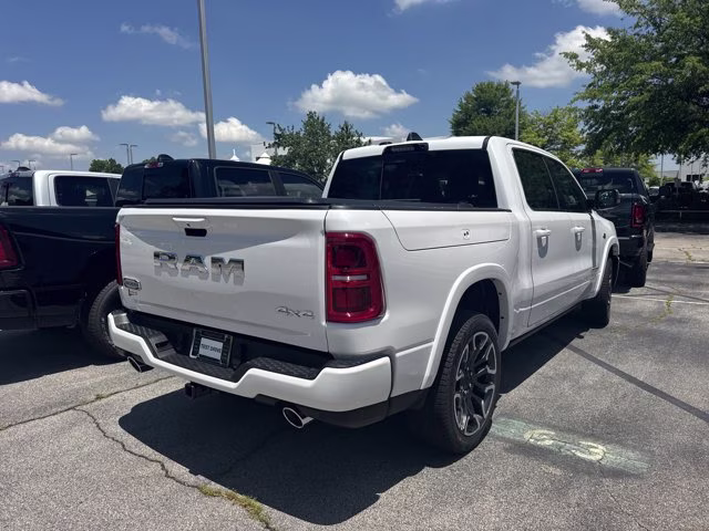 2026 Ivory White Tri-Coat Pearlcoat Ram 1500 Longhorn 4X4 Truck