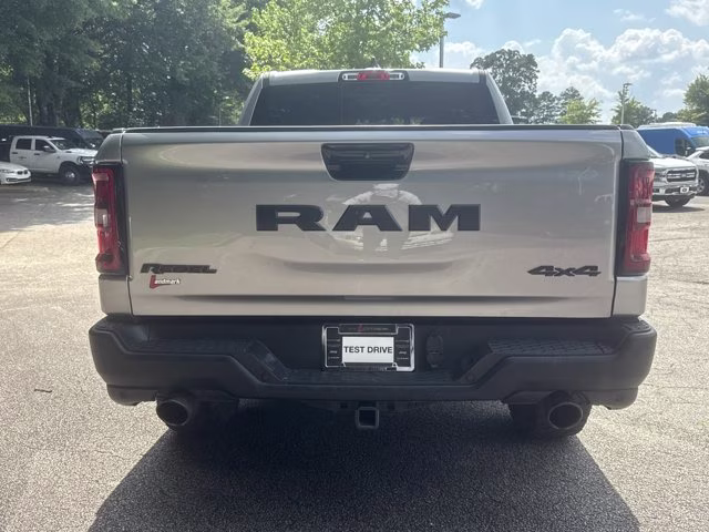 2025 Billet Silver Metallic Clearcoat Ram 1500 Rebel 4X4 Truck