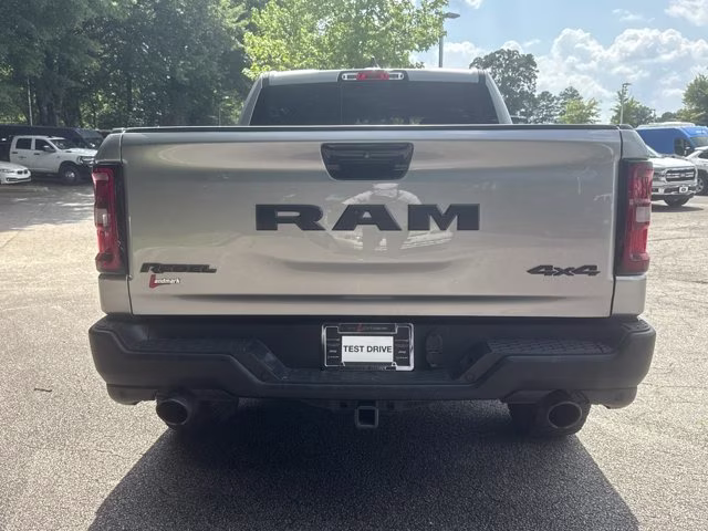 2025 Billet Silver Metallic Clearcoat Ram 1500 Rebel 4X4 Truck