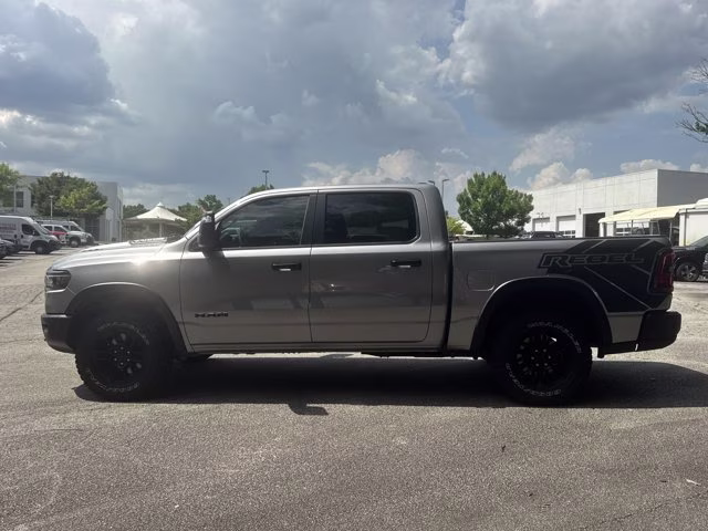 2025 Billet Silver Metallic Clearcoat Ram 1500 Rebel 4X4 Truck